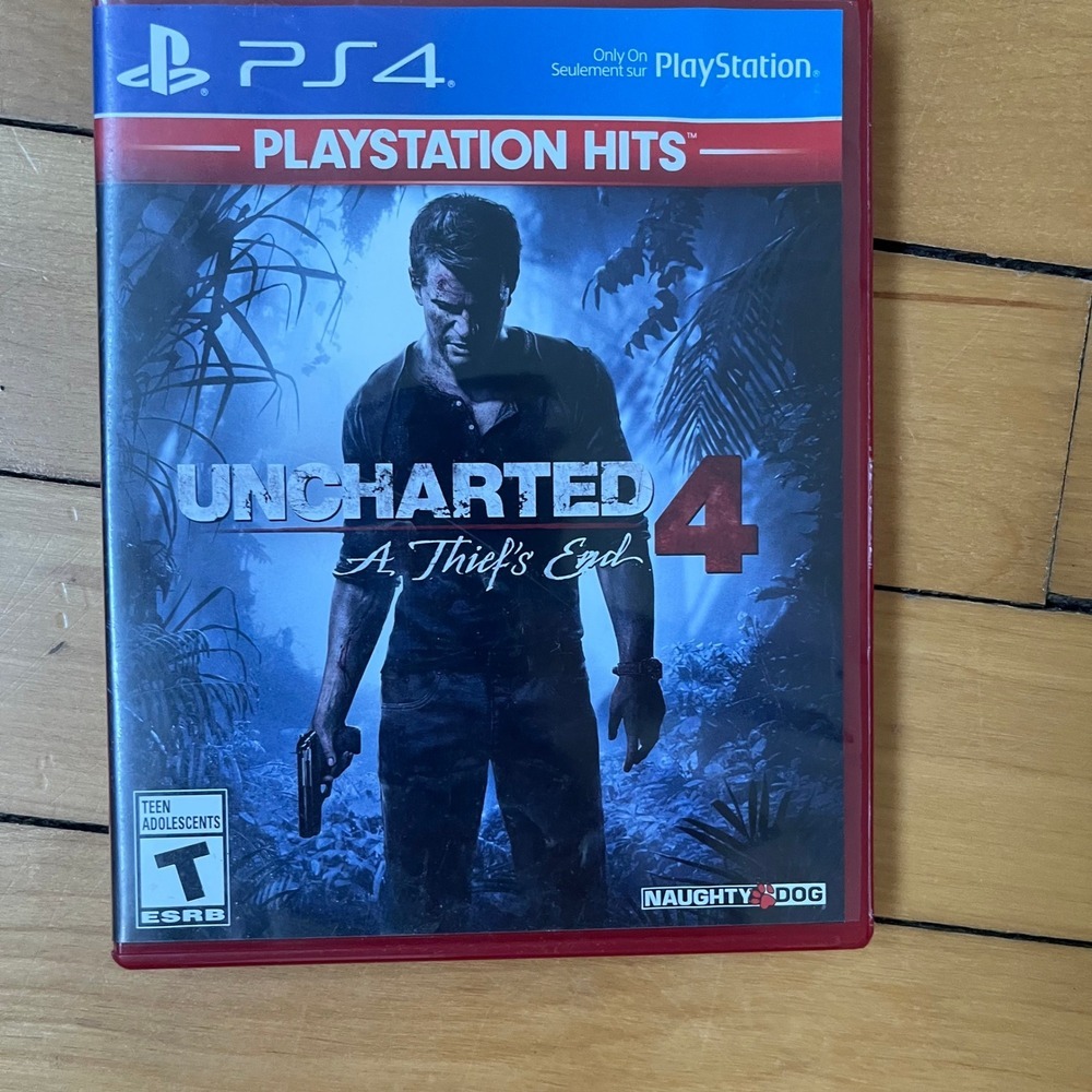 Uncharted 4 A Thief's End Sony PlayStation 4 PS4 PlayStation Hits Naughty Dog